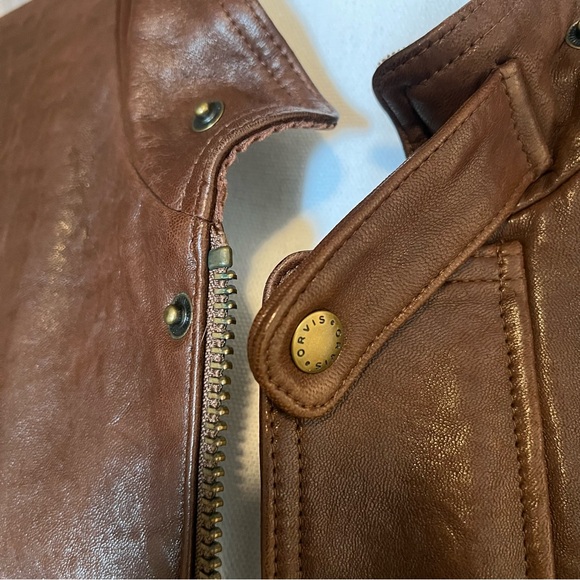 Vintage Orvis Leather Coat - Picture 5 of 14